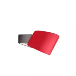 Da parete applique in vetro Link micro rosso  Leucos a prezzo Outlet