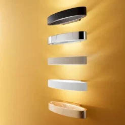 Da parete applique Linea light 6934 heli bianca Bianco in offerta