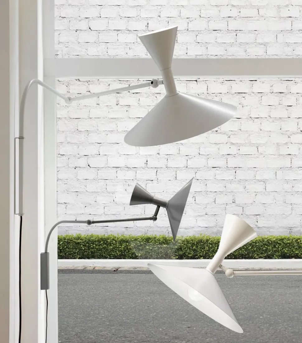 Da parete applique Nemo Lampe de marseille Bianco a prezzi outlet