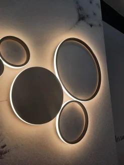 Da parete applique O-luce Ondaluce plafoniera pois oro  stile Moderna a prezzi outlet