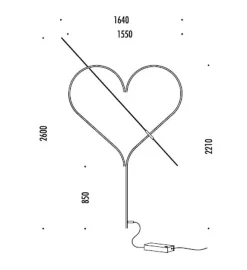 Da parete applique Rail Davide groppi a prezzo Outlet