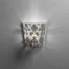 Da parete applique stile Moderna Cl429 babette applique decorata argento Emporium con forte sconto