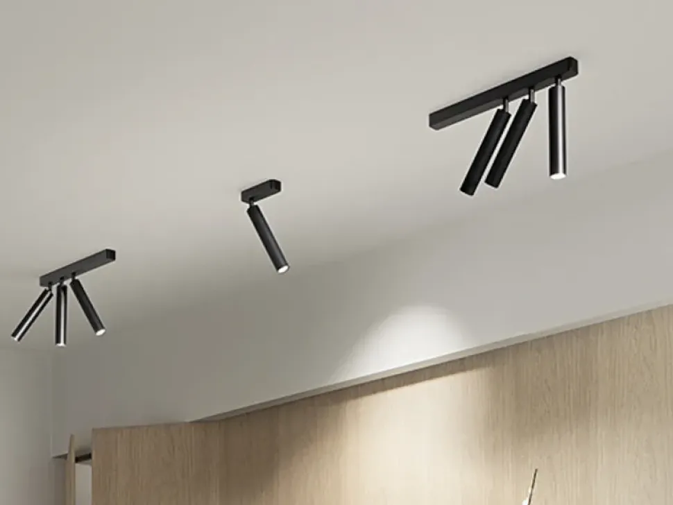 Da soffitto plafoniera in metallo 8244 perenz plafoniera 3 spot led Collezione esclusiva in Offerta Outlet