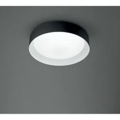 Da soffitto plafoniera Linea light 8294  crew 2  plafonierfa led  Nero in offerta
