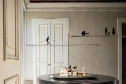 Da soffitto plafoniera Mogg Phil Nero con forte sconto