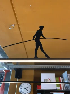 Da soffitto plafoniera Mogg Phil Nero con forte sconto