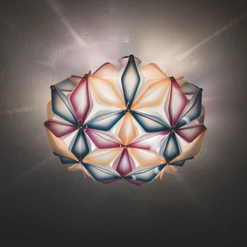 Da soffitto plafoniera Slamp La vie multigreen Altri colori con forte sconto