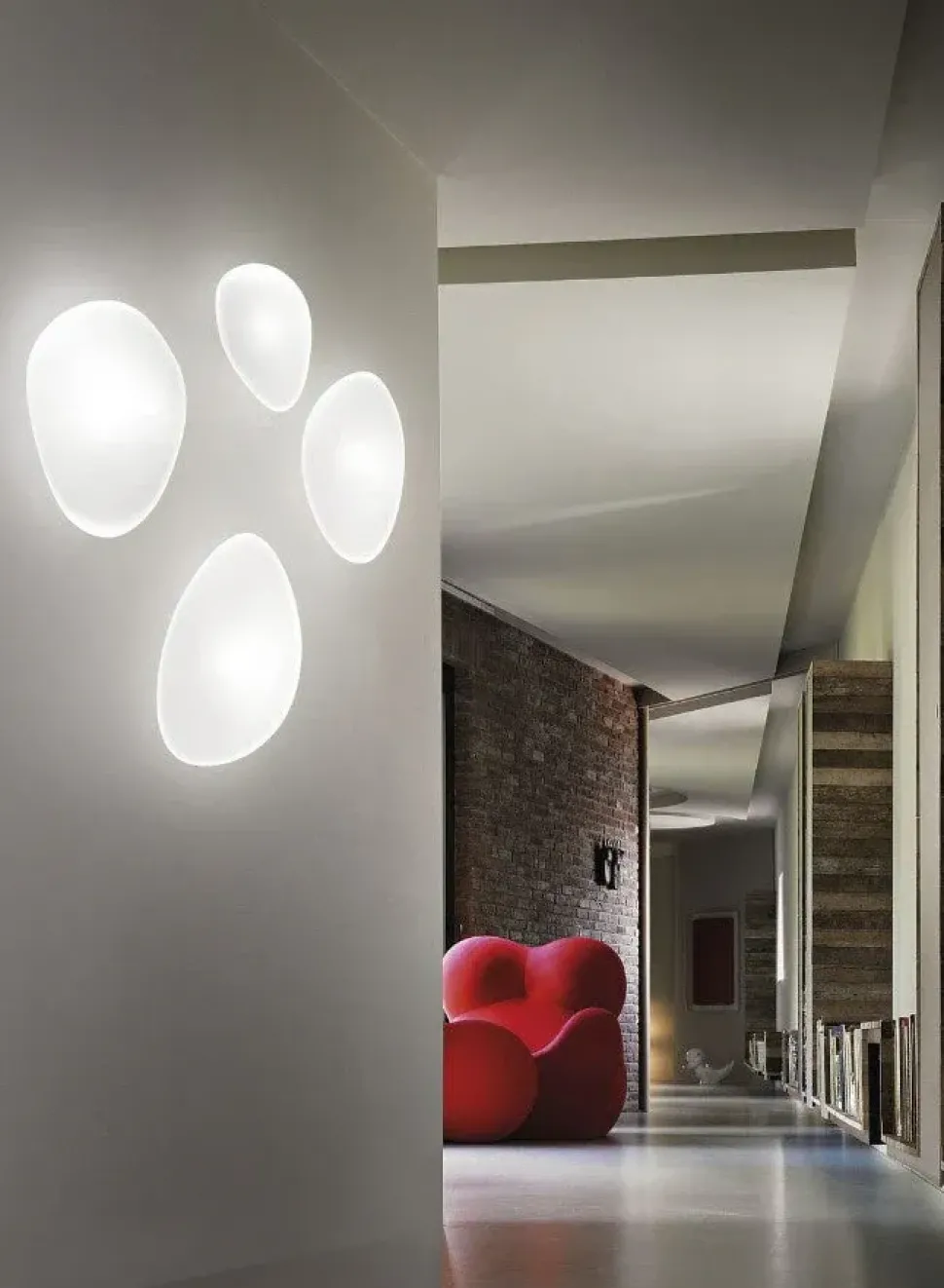 Da soffitto plafoniera stile Moderna Neochic ppp plafoniera in vetro soffiato Vistosi a prezzi convenienti