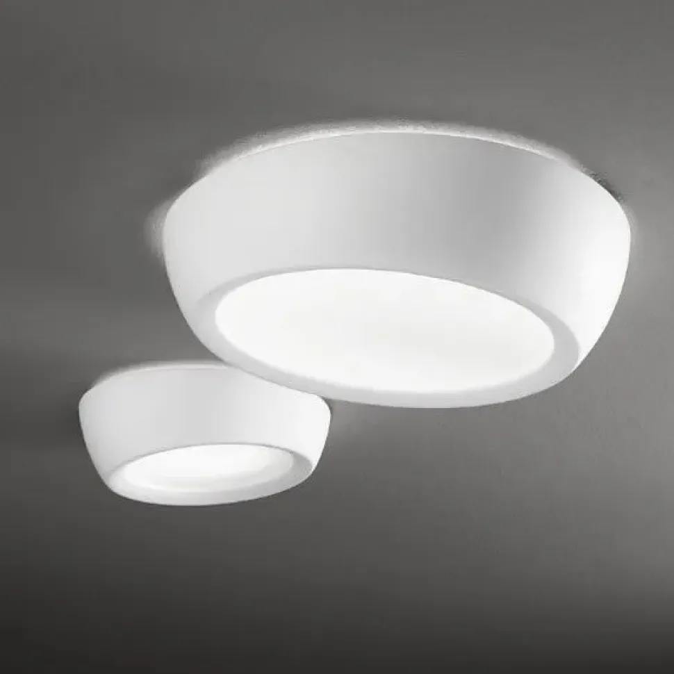Da soffitto plafoniera stile Moderna 7305 plafoniera in gesso Linea light scontato