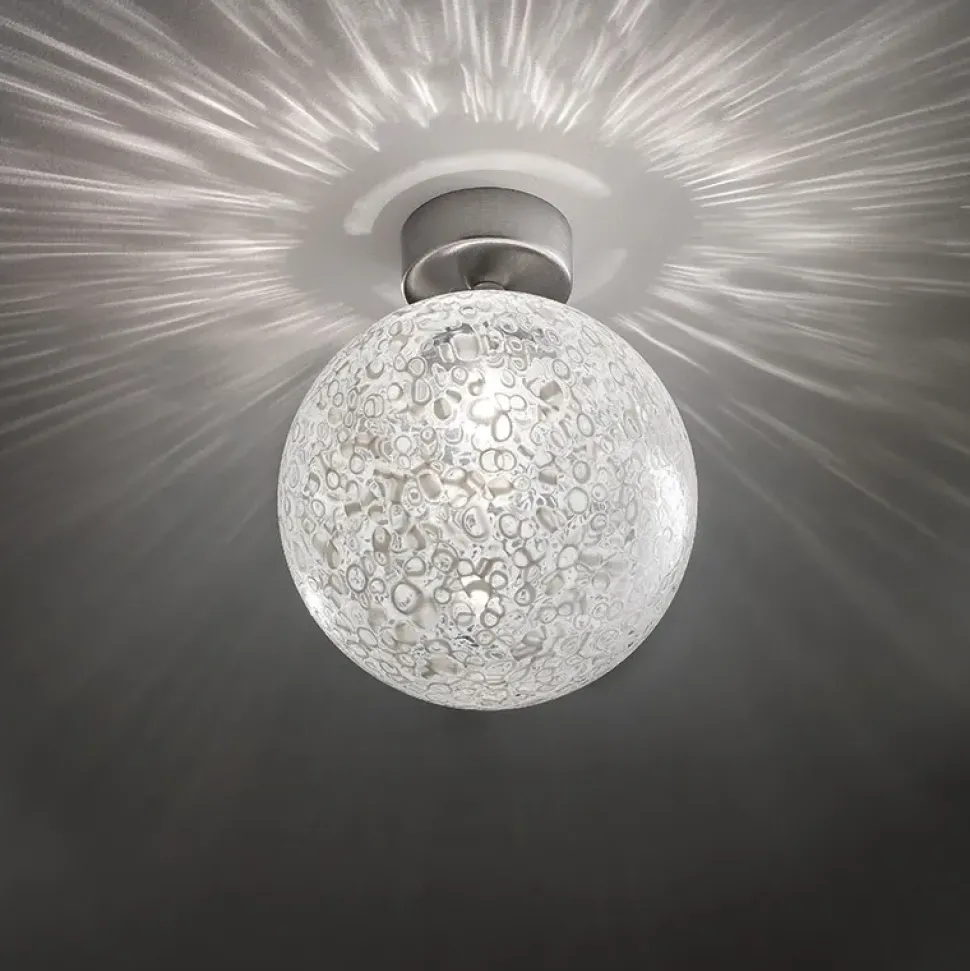 Da soffitto plafoniera Vistosi Rina vetro soffiato lampada da soffitto stile Moderna a prezzi convenienti