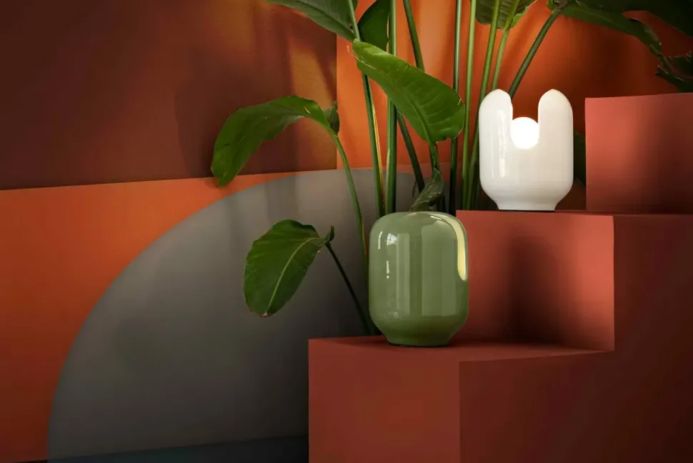 Da tavolo Collezione esclusiva C2590 decò ferroluce lampada da tavolo Altri colori a prezzi convenienti