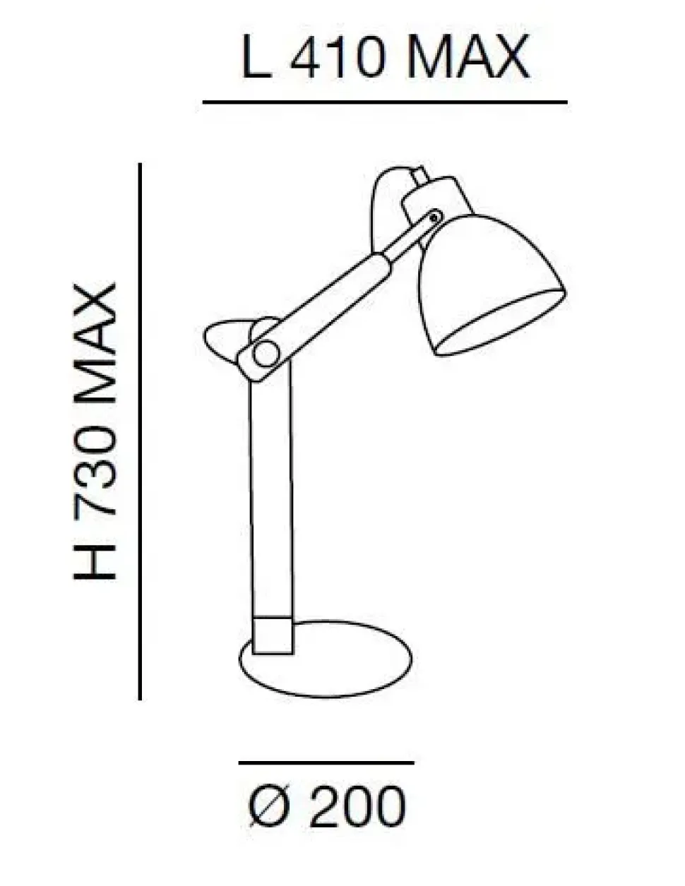 Da tavolo Fabas luce con SCONTO IMPERDIBILE