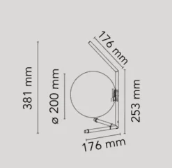 Da tavolo Ic t1 low Flos a prezzo scontato