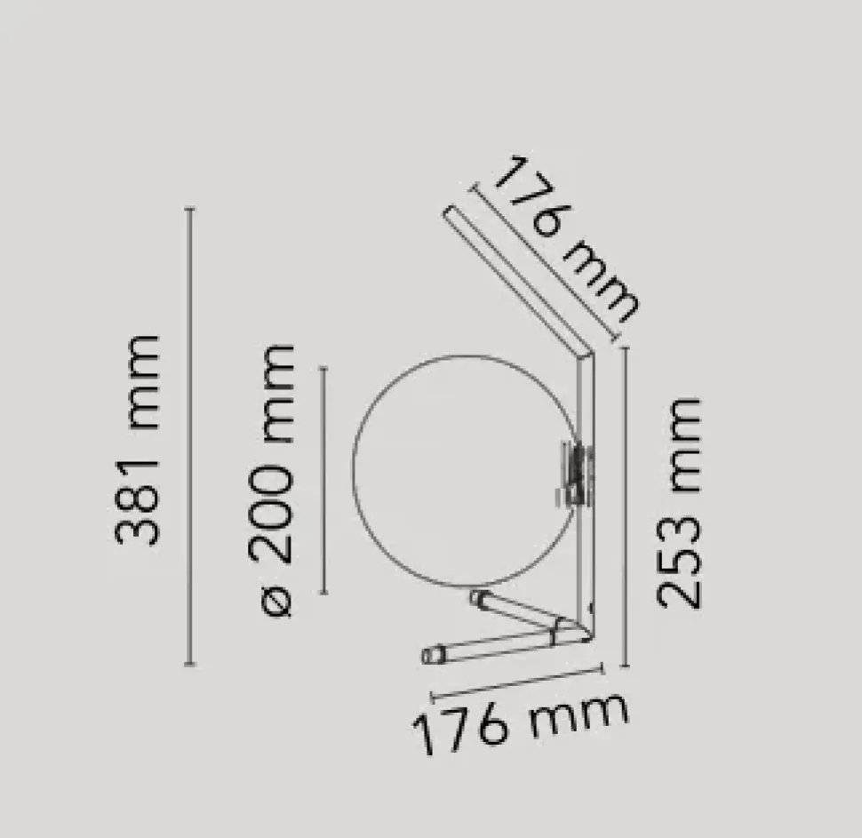 Da tavolo Ic t1 low Flos a prezzo scontato