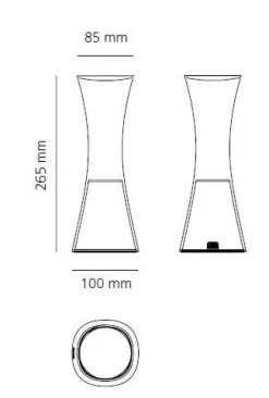 Da tavolo in altro Together lampada da tavolo led artemide Collezione esclusiva a prezzo scontato