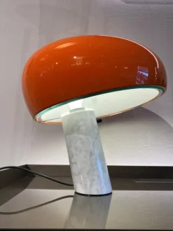 Da tavolo in metallo Lampada snoopy orange Flos a prezzo scontato