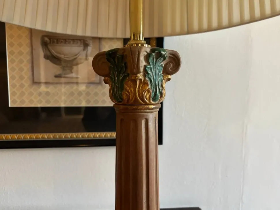 Da tavolo in tessuto Lampada da tavolo Collezione esclusiva in Offerta Outlet