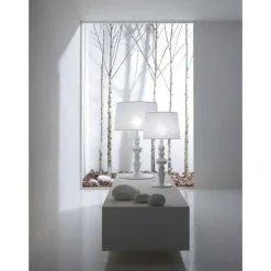 Da tavolo Karman Alibababy lampada da tavolo h 40 stile Design a prezzi outlet