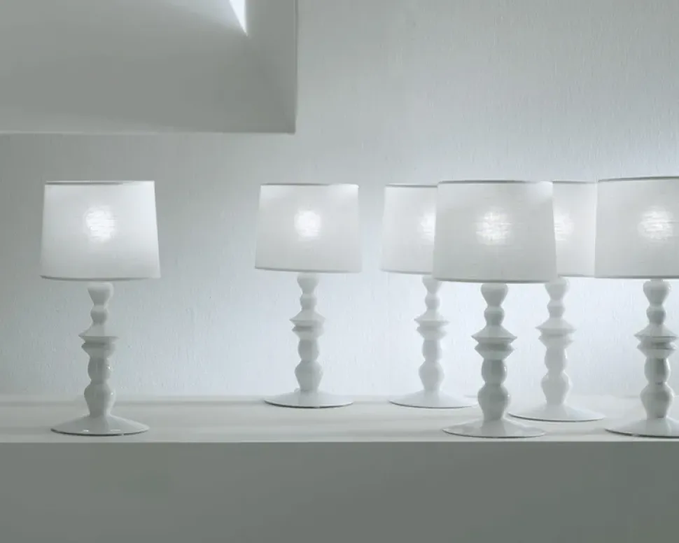 Da tavolo Karman Alibababy lampada da tavolo h 40 stile Design a prezzi outlet