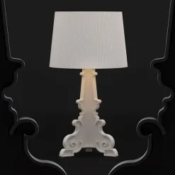 Da tavolo Kartell 9077 bourgie lampada da tavolo bianca kartell stile Moderna in offerta
