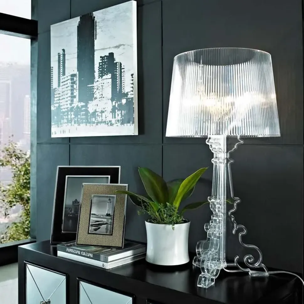 Da tavolo Kartell Bourgie Trasparente a prezzi convenienti