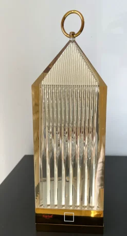 Da tavolo Kartell Lantern Ambra in offerta