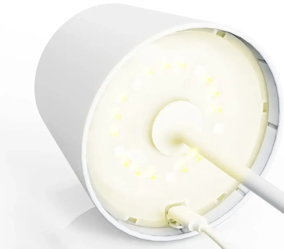 Da tavolo Moby bianca redo ricaricabile led Collezione esclusiva con un ribasso esclusivo