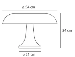 Da tavolo Nesso  lampada da tavolo  Artemide in Offerta Outlet