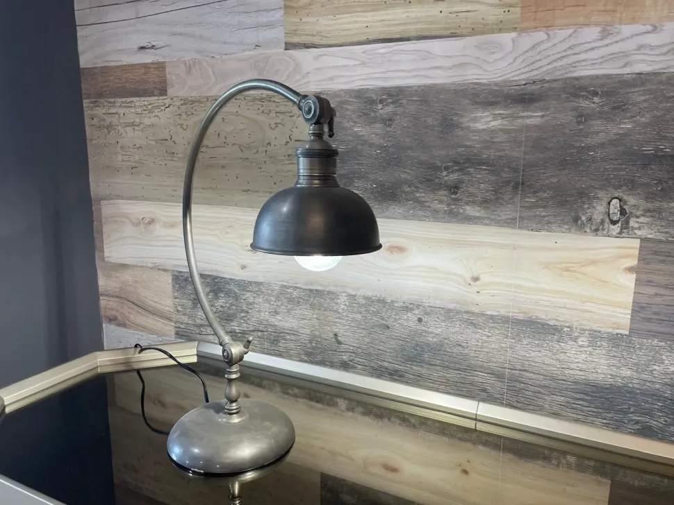 Da tavolo stile Rustico Lampada industriale Ideal lux scontato
