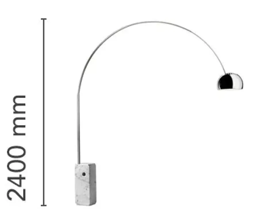 Da terra Arco Flos a prezzo scontato