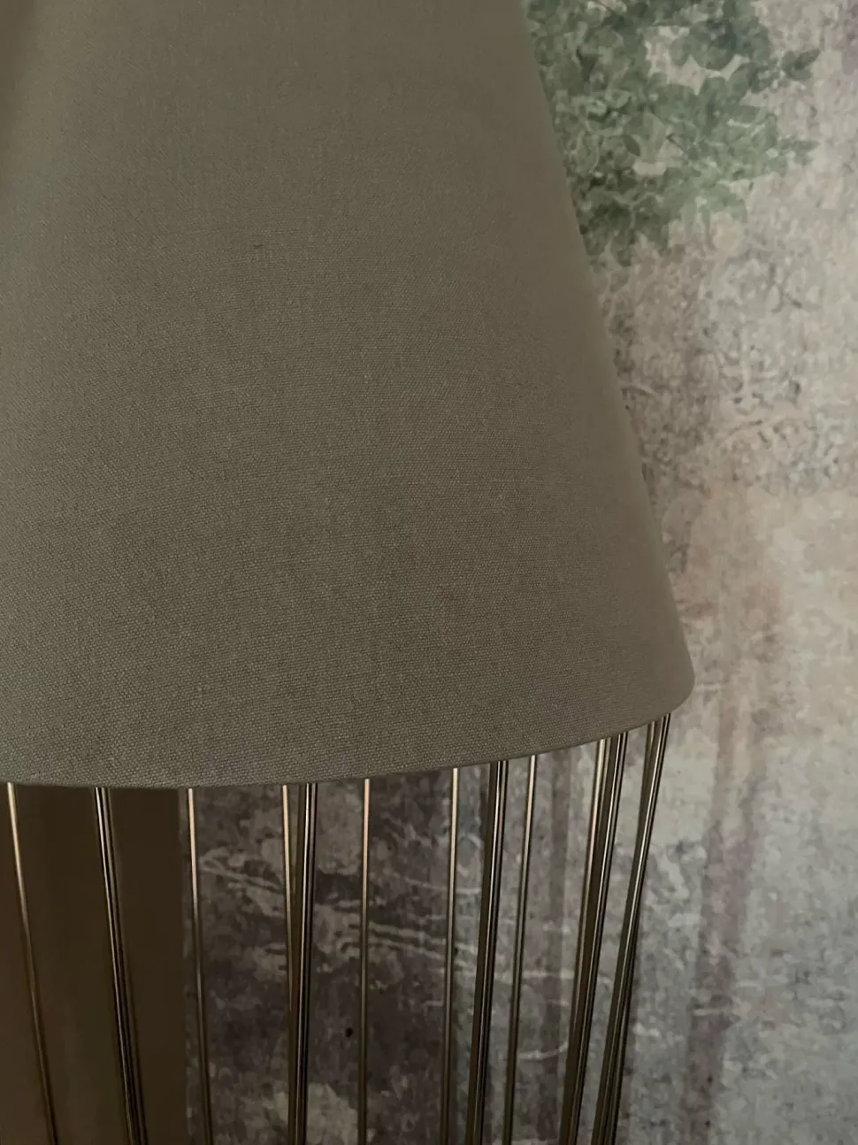 Da terra Cantori Sofia piantana alta paralume corto Oro a prezzi outlet