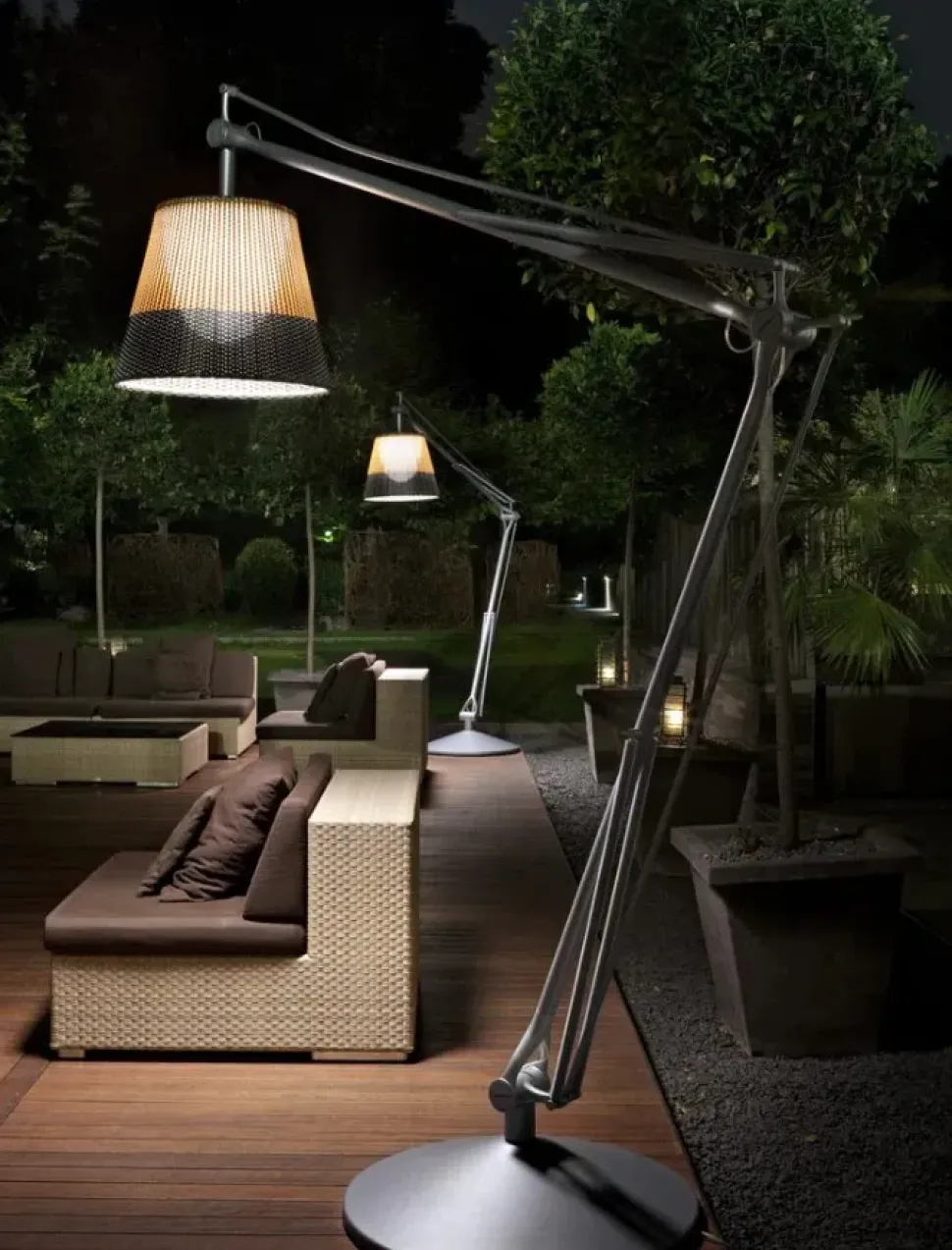 Da terra Flos Superarchimoon stile Moderna a prezzi outlet