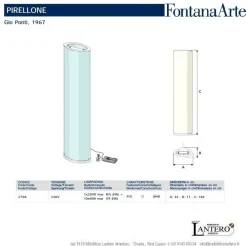 Da terra Fontana arte con SCONTO IMPERDIBILE