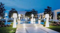 Da terra Lampada pivot small outodoor Slide a prezzo Outlet