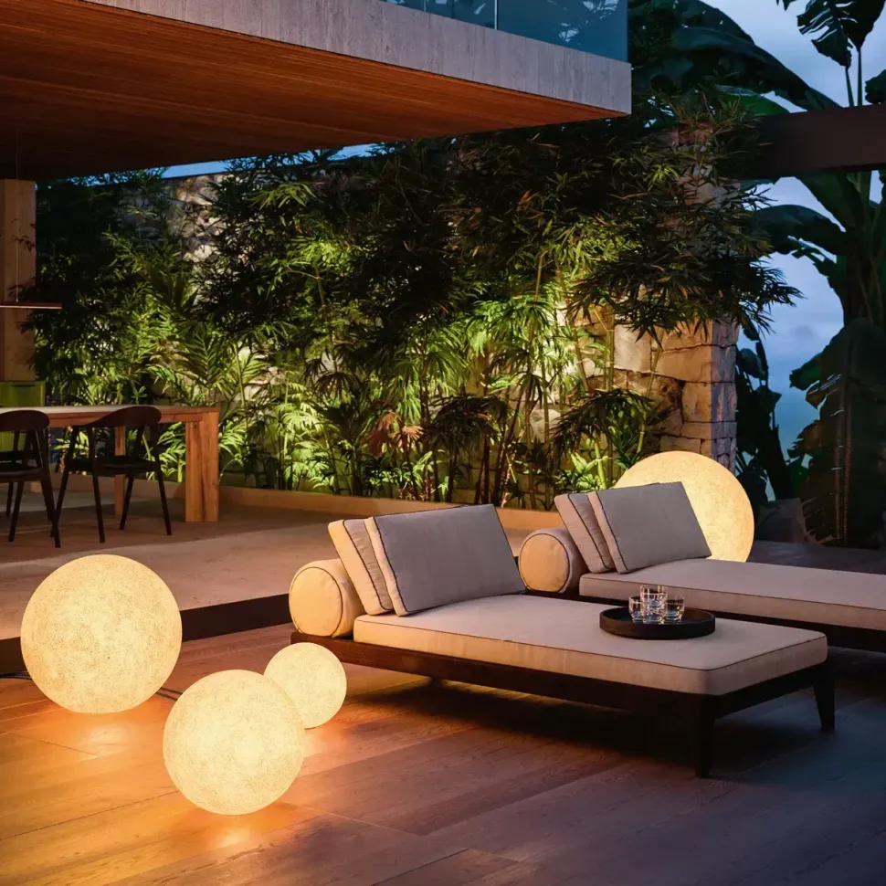 Da terra Linea light 16130 oh mars globo per esterno ip65 stile Moderna in offerta