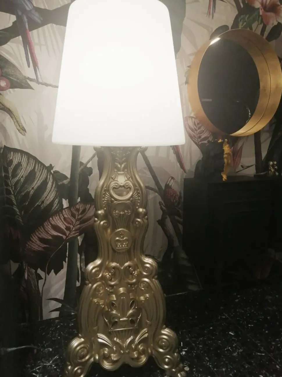 Da terra stile Design Madame of love gold Slide a prezzi outlet