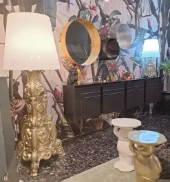 Da terra stile Design Madame of love gold Slide a prezzi outlet