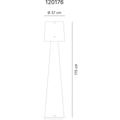 Da terra stile Moderna Diva  h.175 cm  Emporium a prezzi outlet