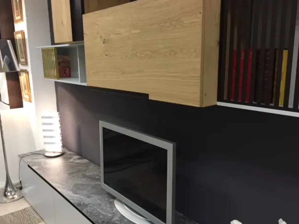 Dall'Agnese Soggiorno Slim/speed Legno Pareti attrezzate Design