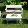 Divani da giardino Cosma outdoor living: modello Bali bianco in Offerta Outlet