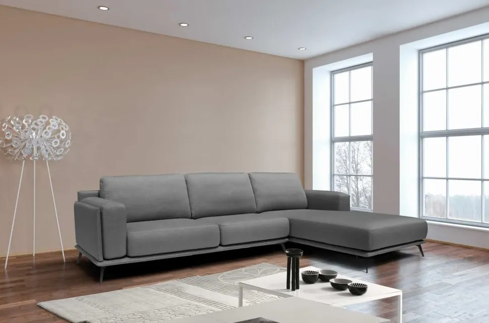 Divani letto con penisola Grace Collezione esclusiva a PREZZO OUTLET scontato del 40%