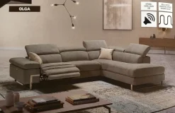 Divani letto con penisola Olga angolare Collezione esclusiva ad un prezzo imperdibile