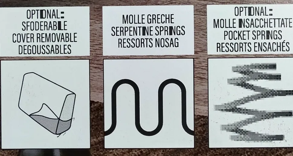 Divani letto con penisola Olga angolare Collezione esclusiva ad un prezzo imperdibile