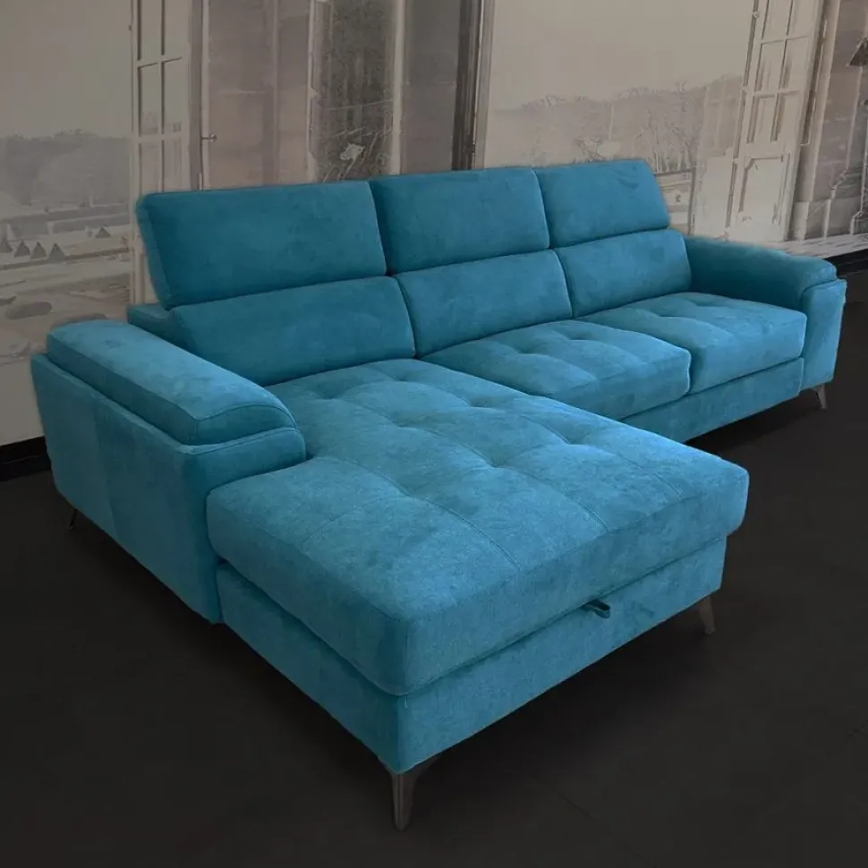 Divani letto con penisola Eros penisola Artigianale: SCONTO ESCLUSIVO