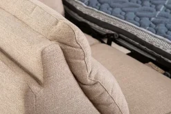 Divani letto con penisola Sidney maxi con pouf Md work OFFERTA OUTLET