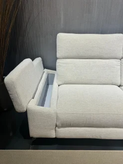 Divani letto con penisola in Tessuto Samoa a prezzo ribassato