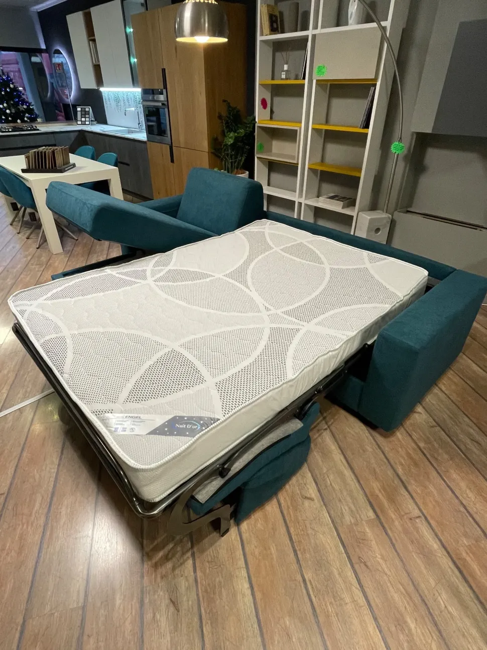 Divani letto con penisola in Tessuto Vitarelax a prezzo scontato