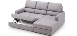 Divani letto con penisola Divano-letto mod.miki con chaise-longue in promo-sconto del 50% Excò a prezzo scontato