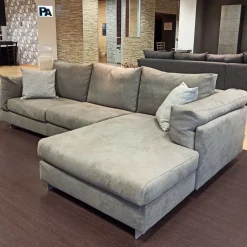 Divani letto con penisola Zeno Biba salotti a PREZZO OUTLET scontato del 33%