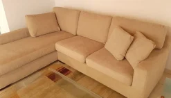 Divani letto con penisola Elio Artigianale in Tessuto a 1500€